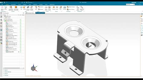 siemens nx sheet metal tutorial|siemens nx 11 drawing.